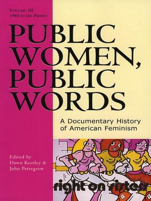 cover image of Public Women, Public Words